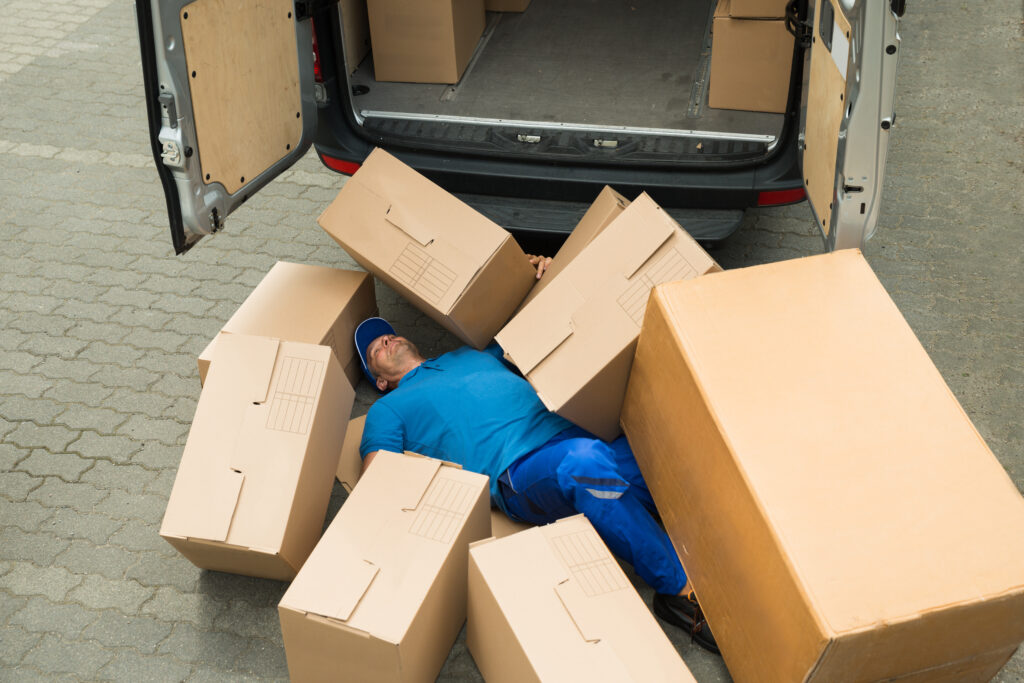 Amazon Delivery Truck Victim