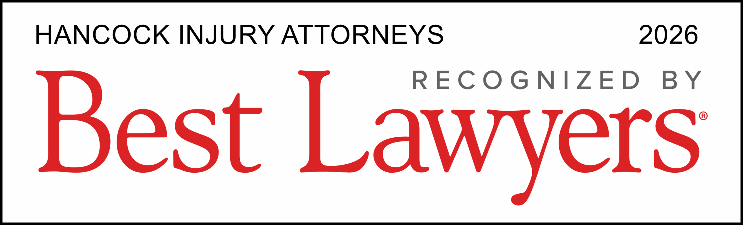 Mike Hancock awarded Best Lawyer for 2026 by Best Lawyers