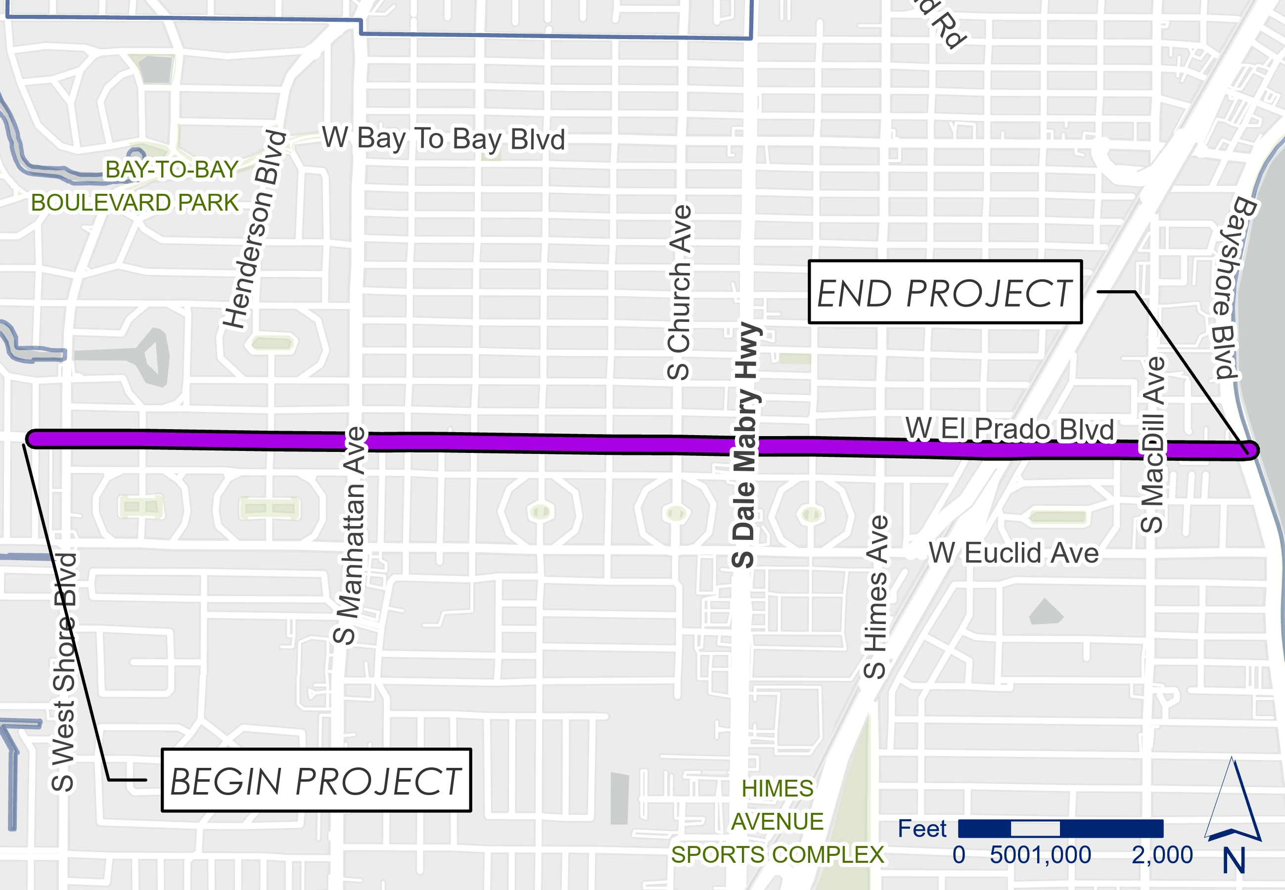 Tampa&rsquo;s El Prado Boulevard Bike Lane Project, tampa Bicycle Accident Lawyer